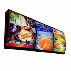 Double sides menu light box